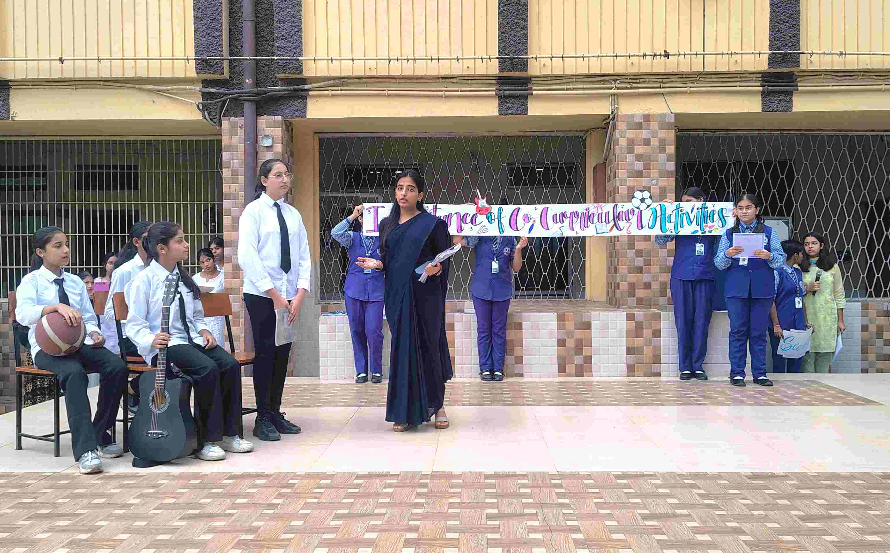 Role Play Assembly on “The Importance of Co-Curricular Activities”