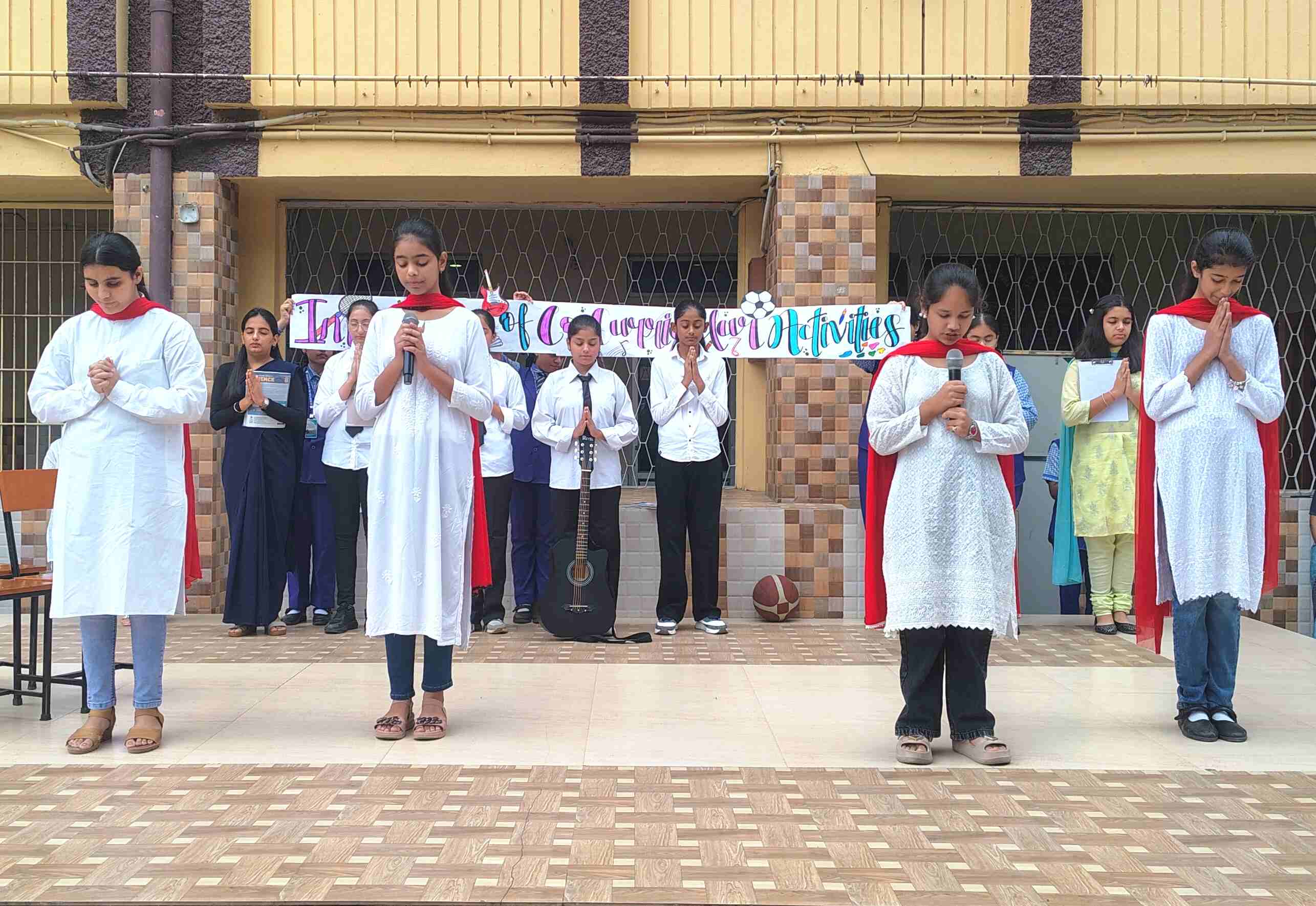 Role Play Assembly on “The Importance of Co-Curricular Activities”