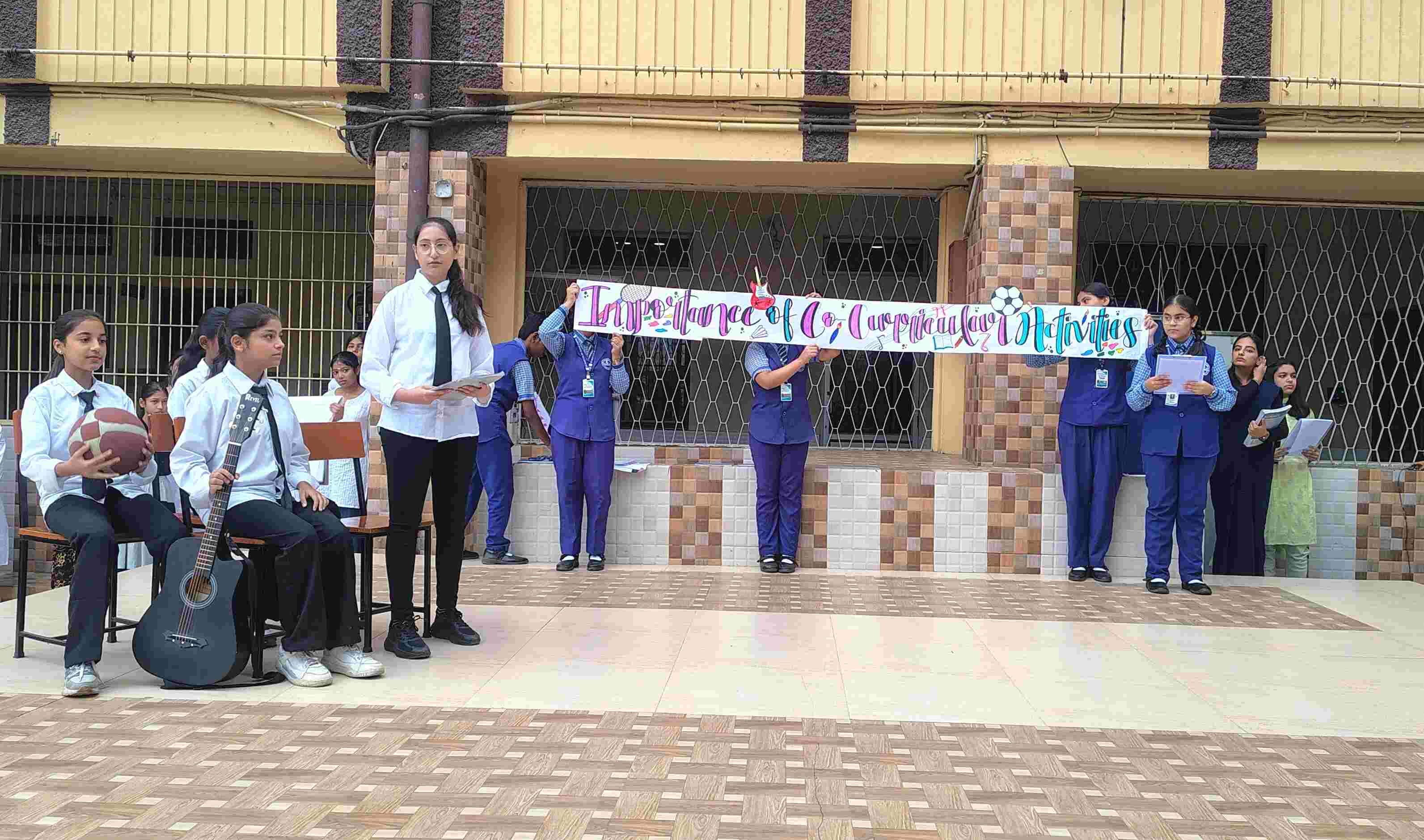 Role Play Assembly on “The Importance of Co-Curricular Activities”