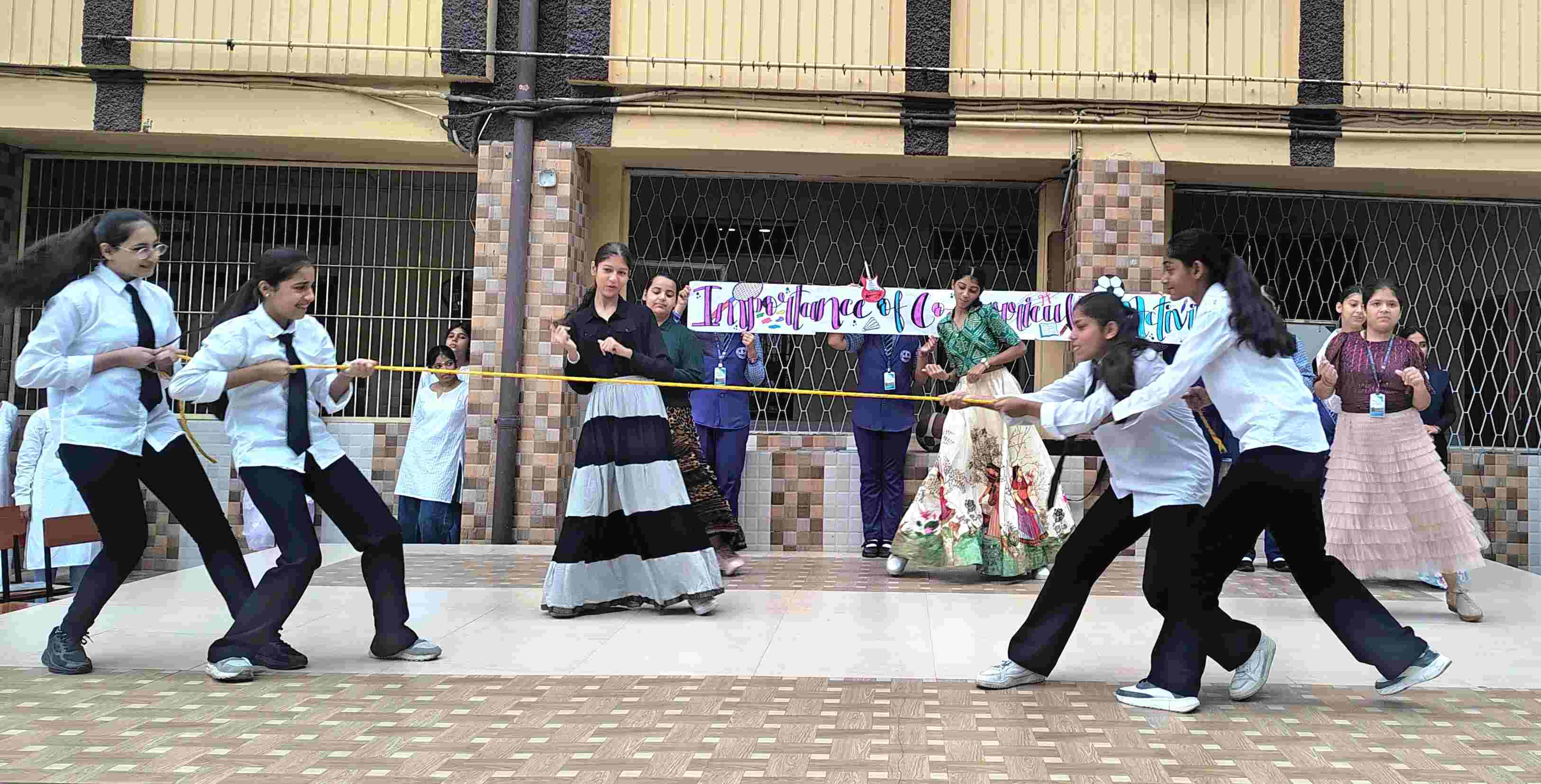 Role Play Assembly on “The Importance of Co-Curricular Activities”