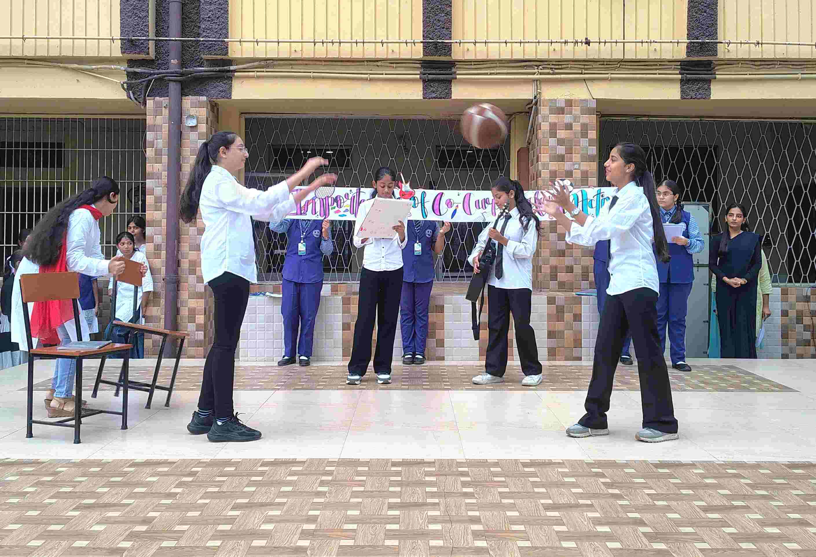 Role Play Assembly on “The Importance of Co-Curricular Activities”