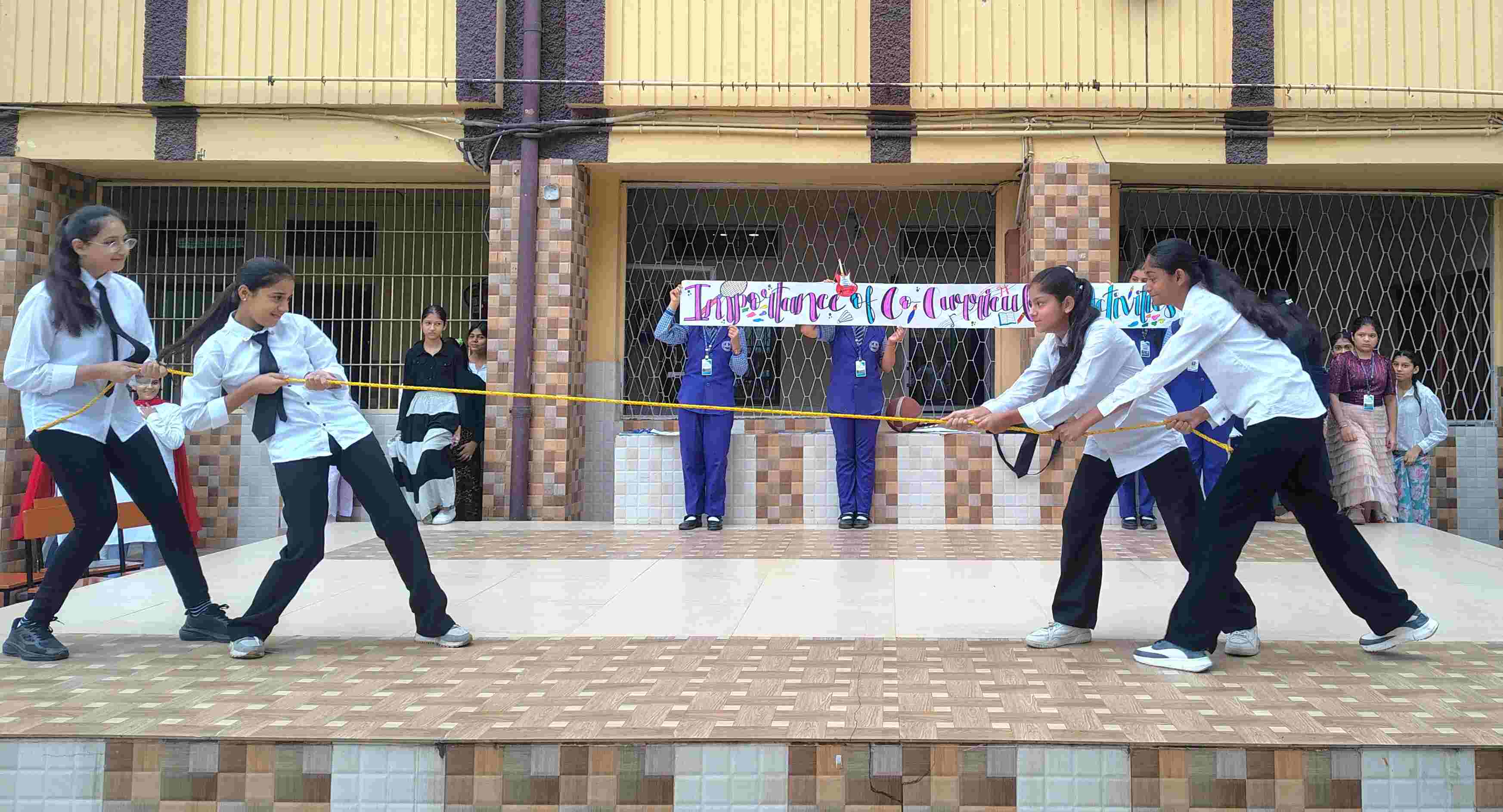 Role Play Assembly on “The Importance of Co-Curricular Activities”