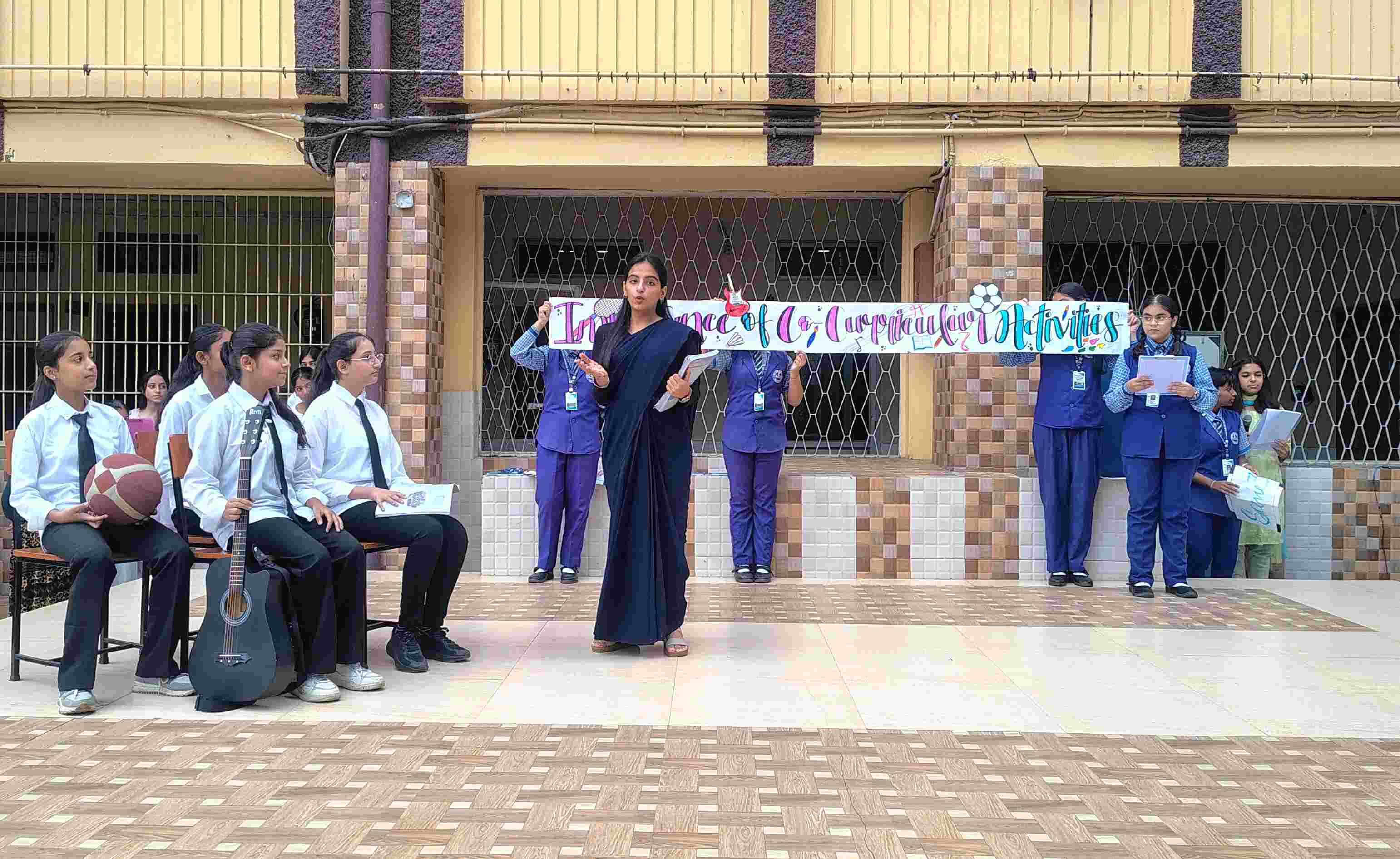 Role Play Assembly on “The Importance of Co-Curricular Activities”